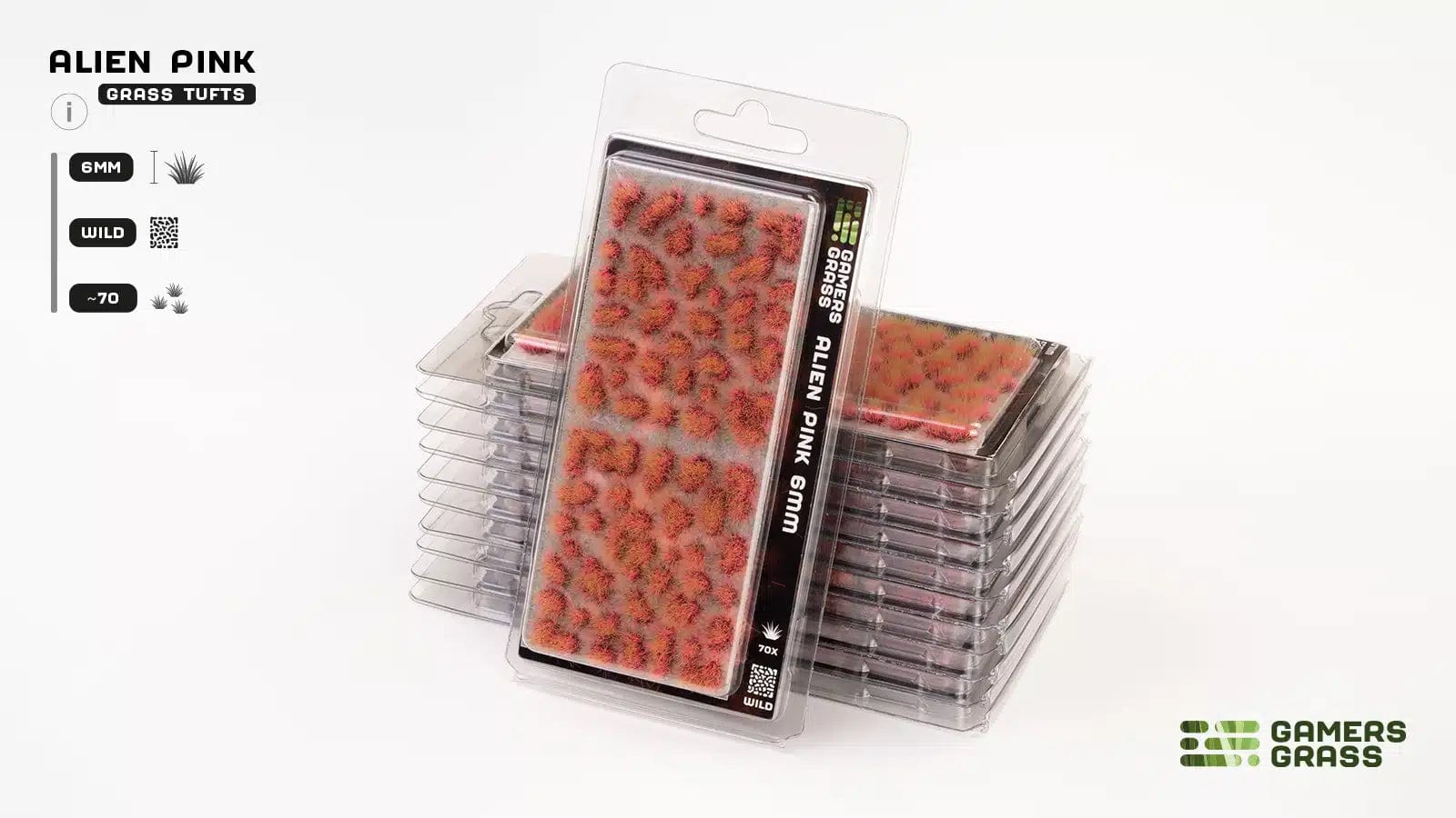 Gamers Grass Alien Pink 6mm - Saltire Games