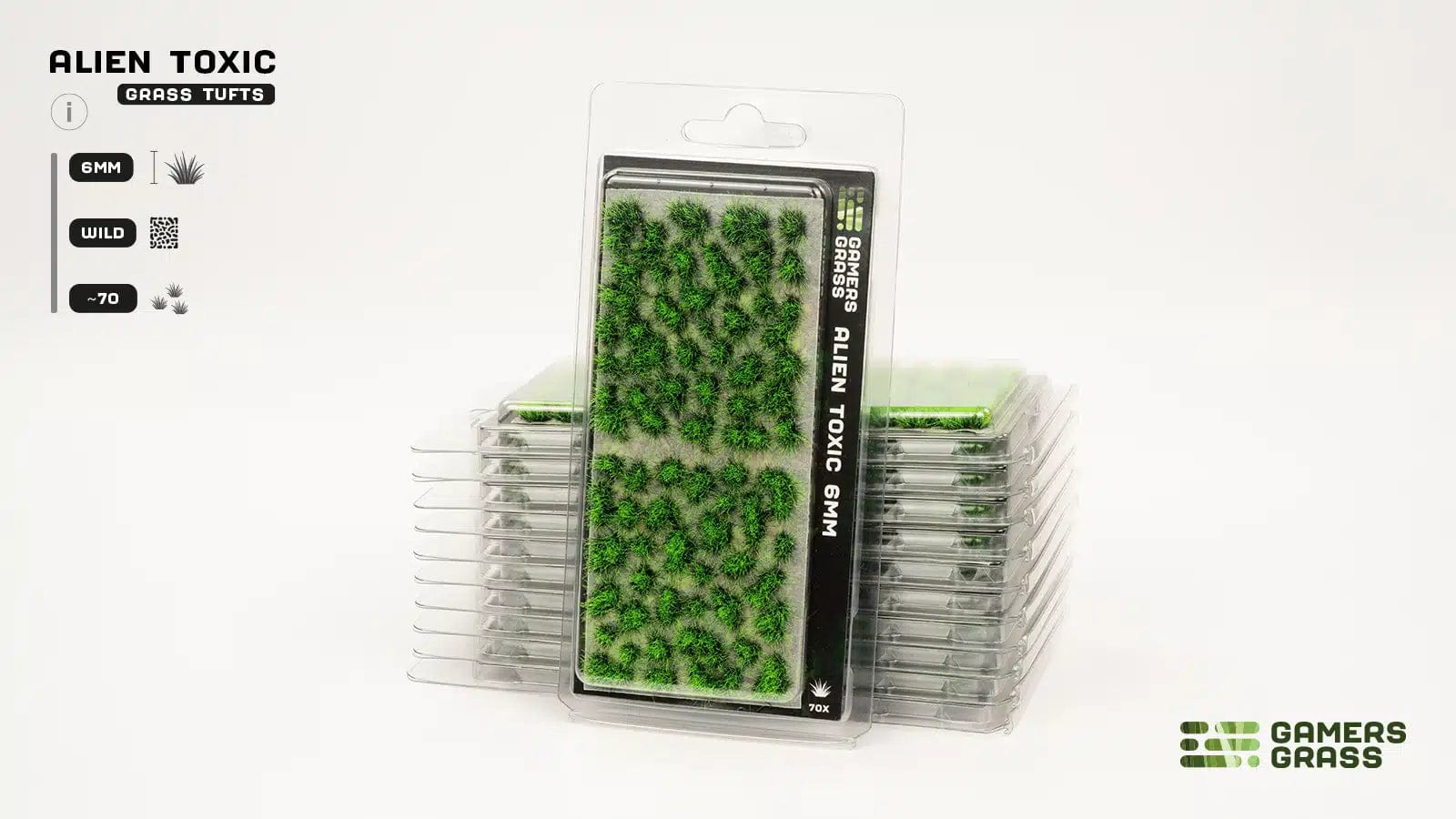Gamers Grass Alien Toxic 6mm - Saltire Games