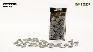 Gamers Grass Basing Bits Rocks - Saltire Games