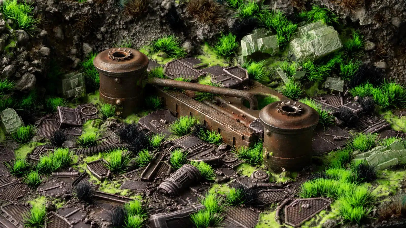 Gamers Grass Basing Bits Spaceship Corridor - Saltire Games