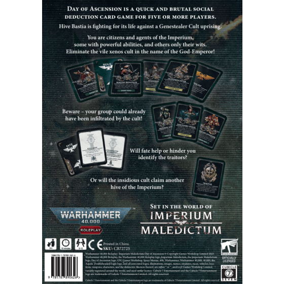 Board Games - Card Games Games Workshop Warhammer 40,000 Roleplay: Day Of Ascension Card Game