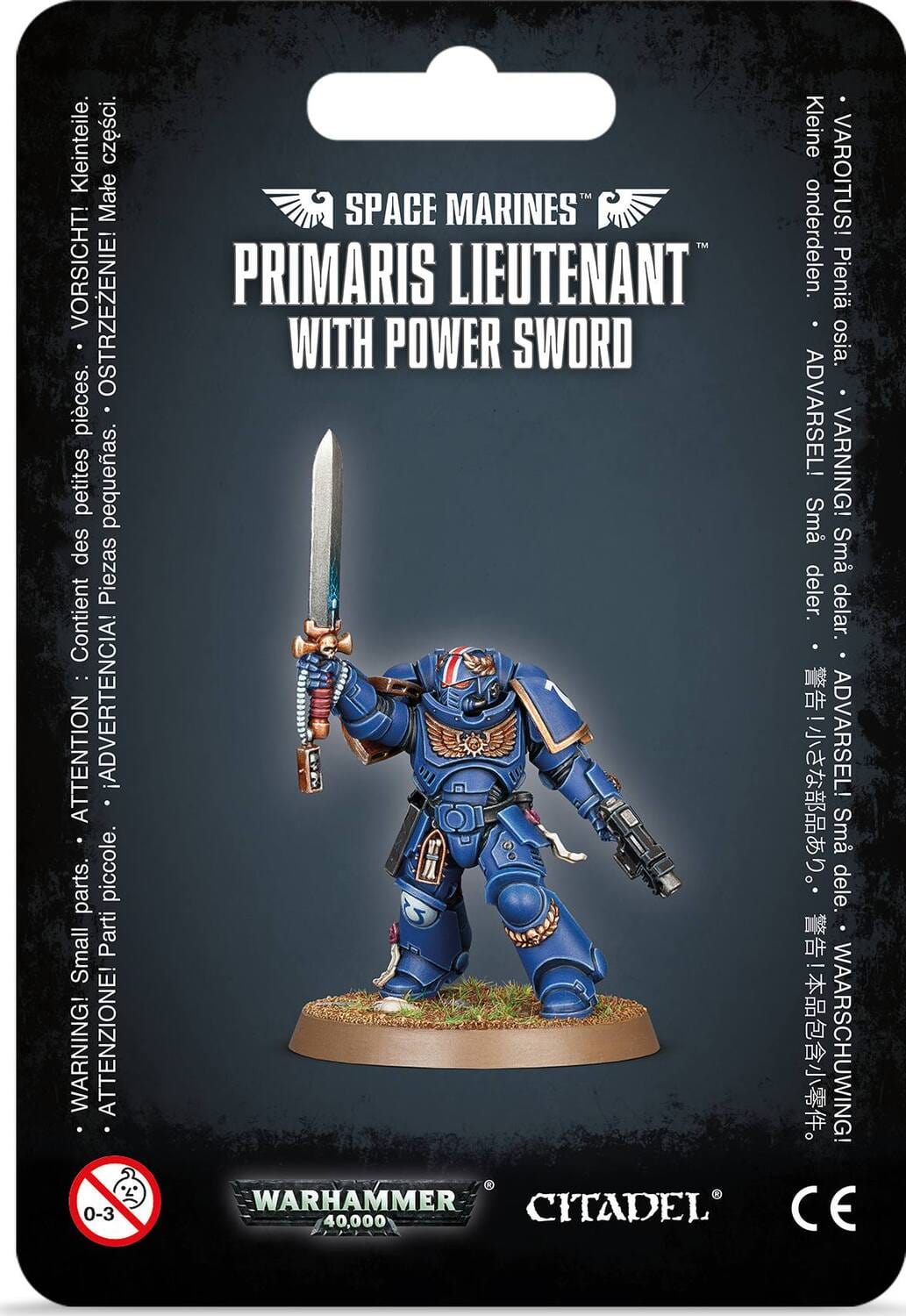 Space Marines: Primaris Lieutenant with Power Sword - Saltire Games