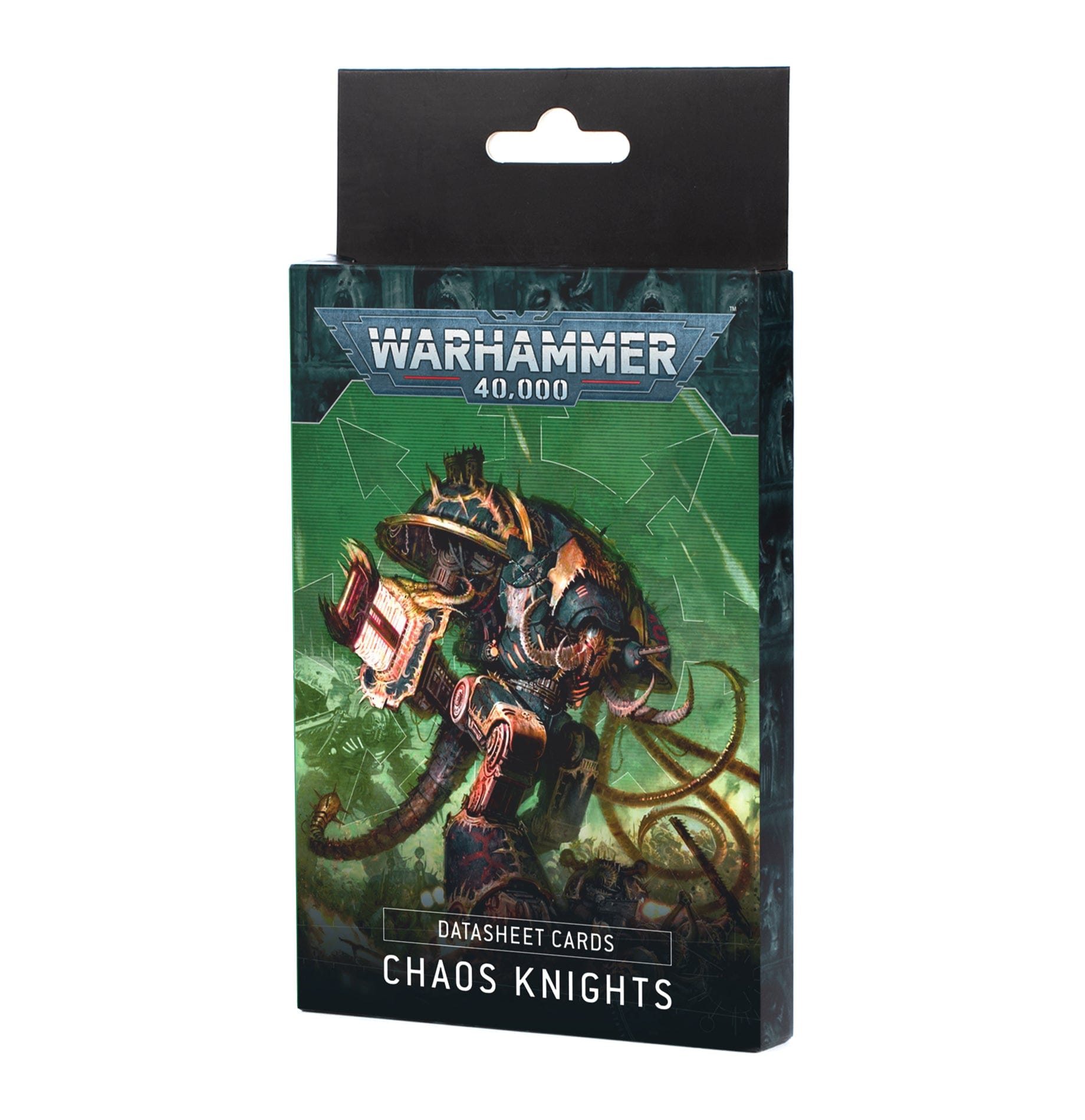 Datasheet cards: Chaos Knights - Saltire Games