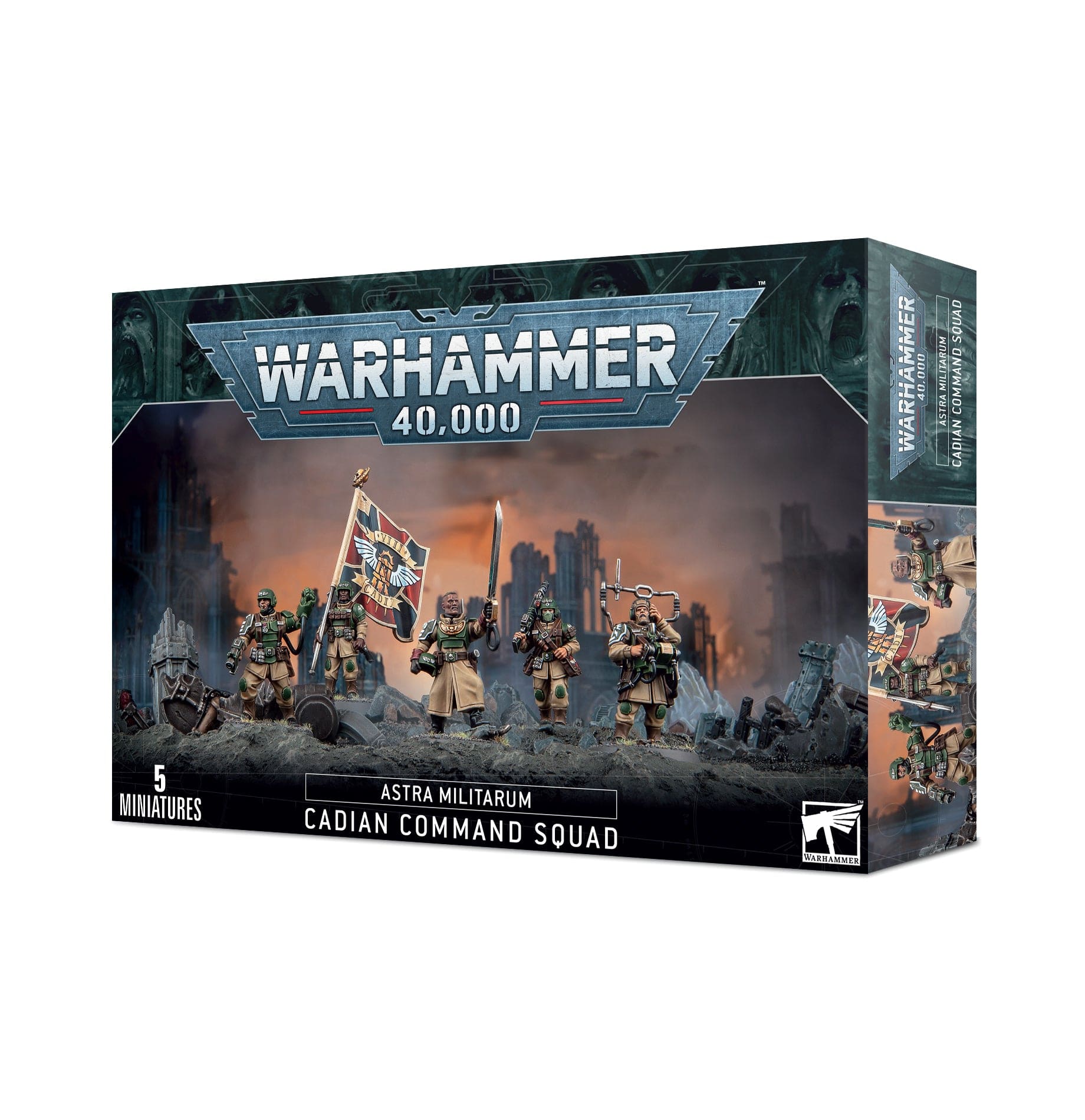 Astra Militarum: Cadian Command Squad - Saltire Games