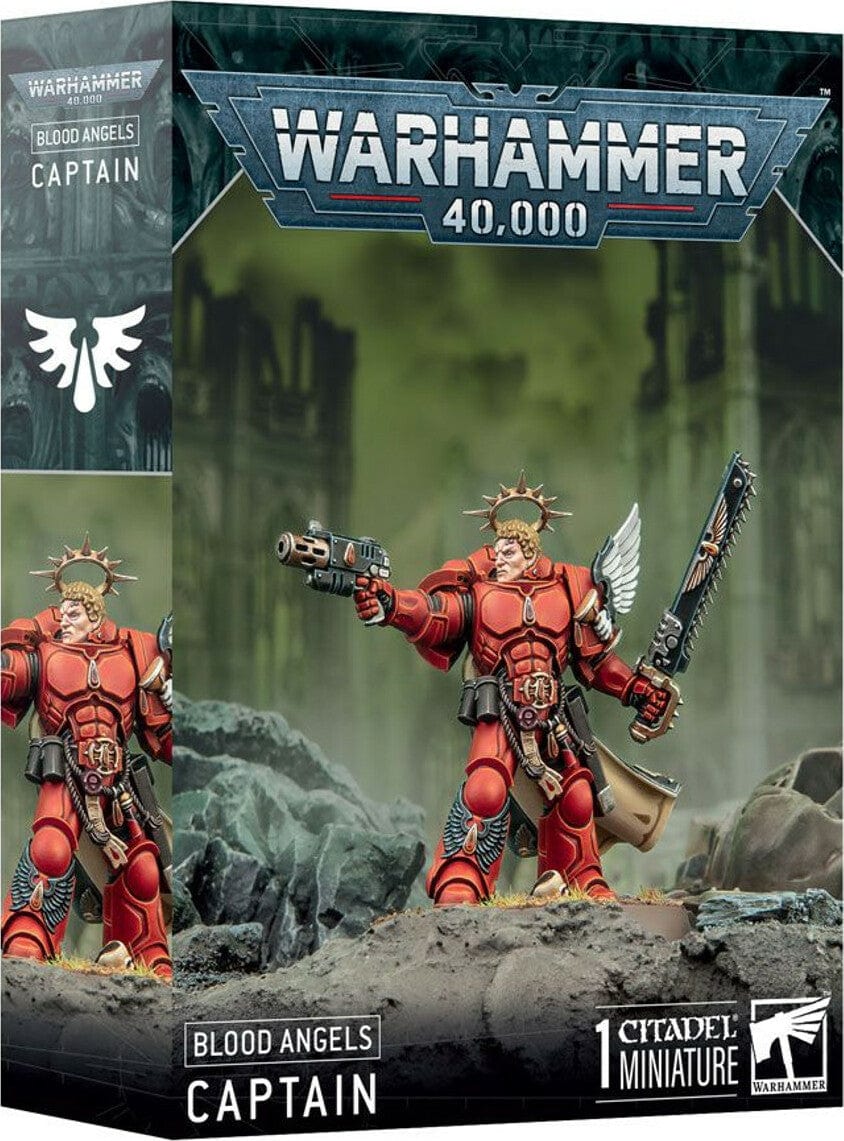 Blood Angels Captain - Saltire Games