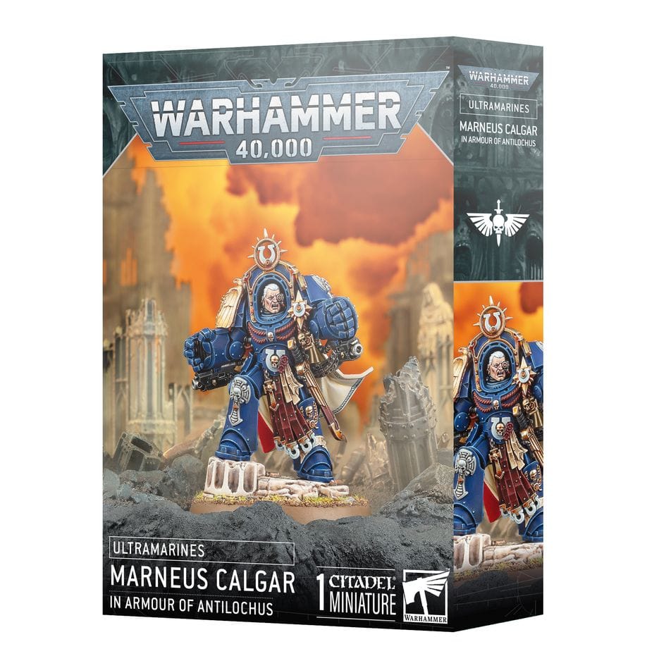 Marneus Calgar in Armour of Antilochus - Saltire Games