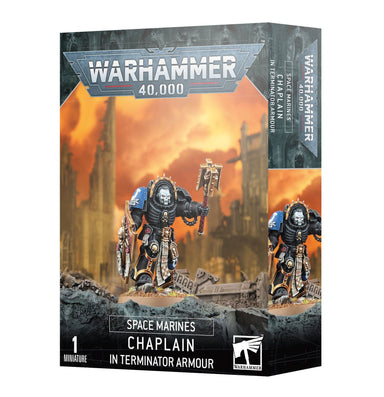 Space Marines: Chaplain In Terminator Armour - Saltire Games