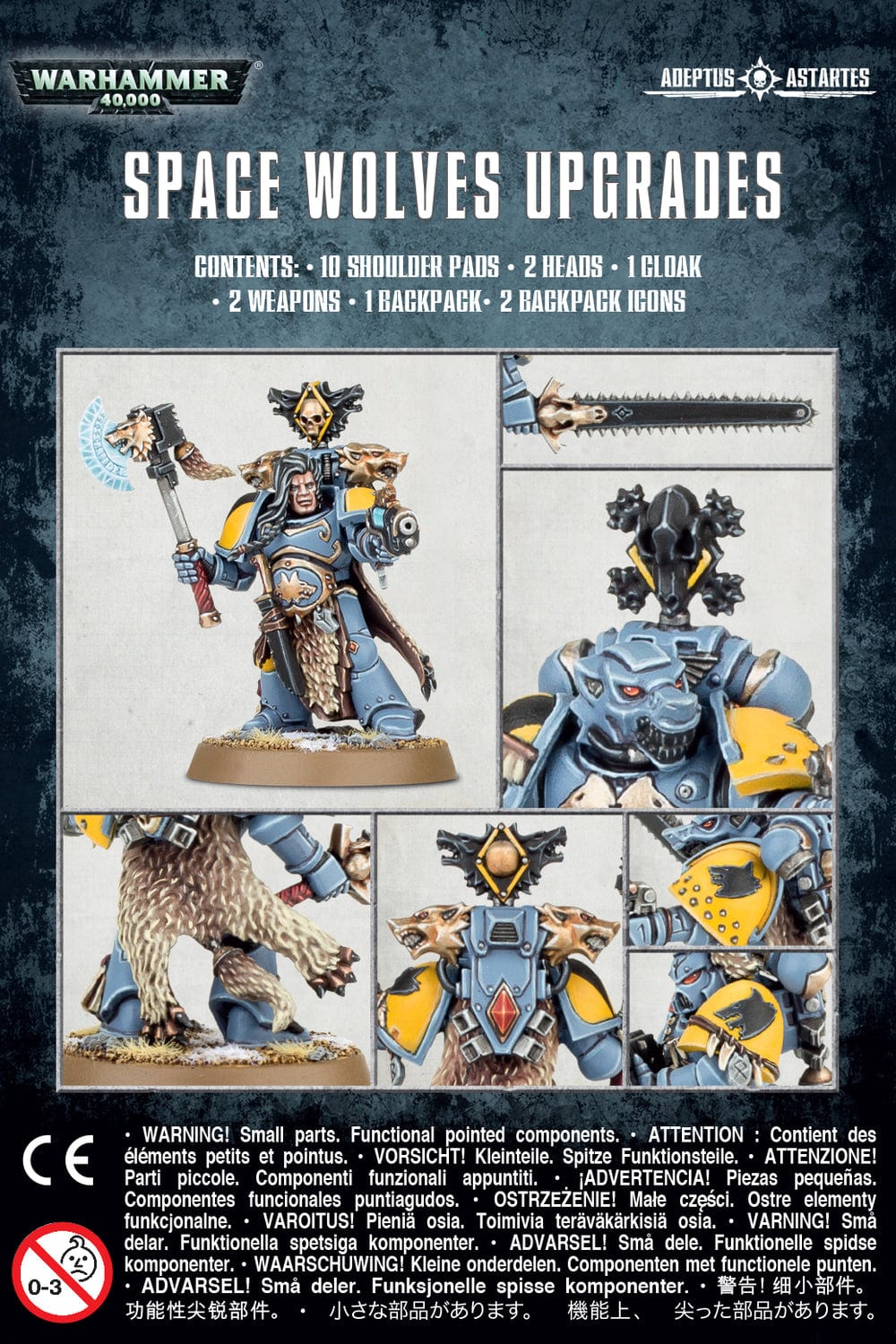 Space Wolves: Primaris Upgrades - Saltire Games