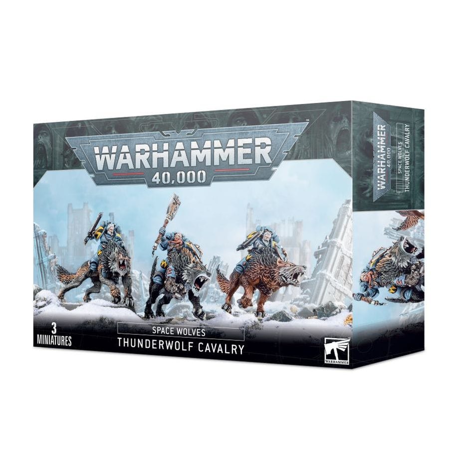 Space Wolves: Thunderwolf Cavalry - Saltire Games