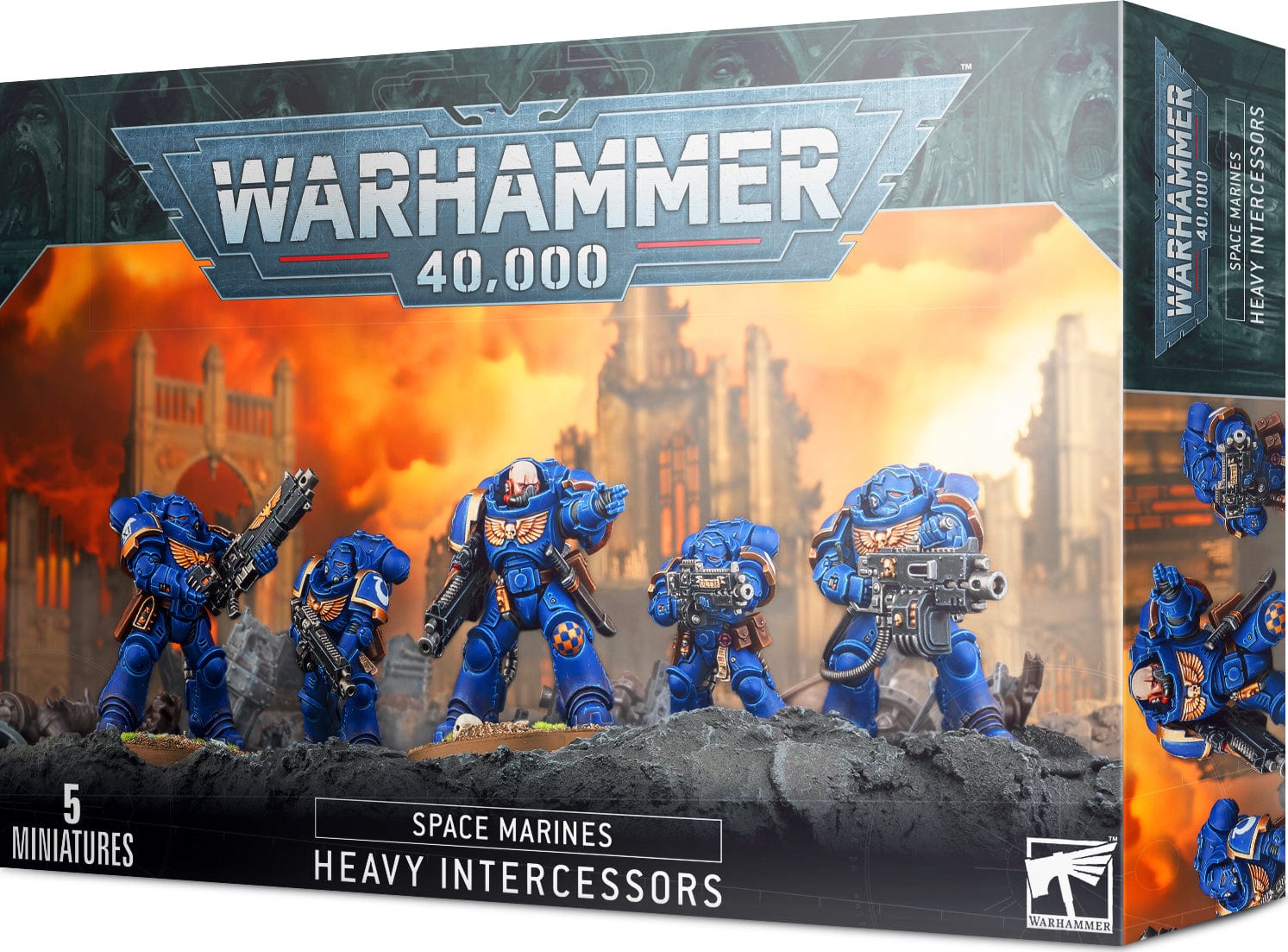 Space Marines: Heavy Intercessors - Saltire Games