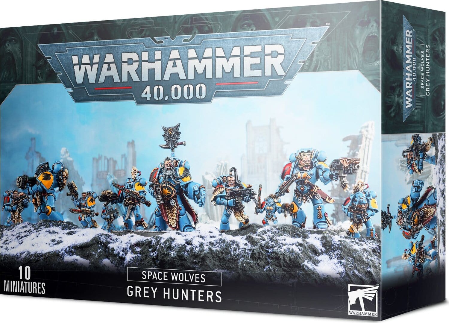 Space Wolves: Grey Hunters - Saltire Games