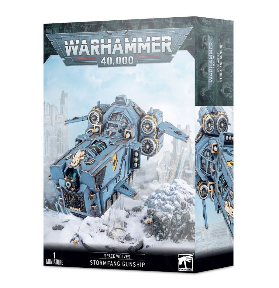 Space Wolves: Stormfang Gunship - Saltire Games