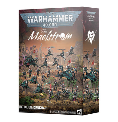 Miniatures Games Games Workshop The Maelstrom Battalion: Drukhari
