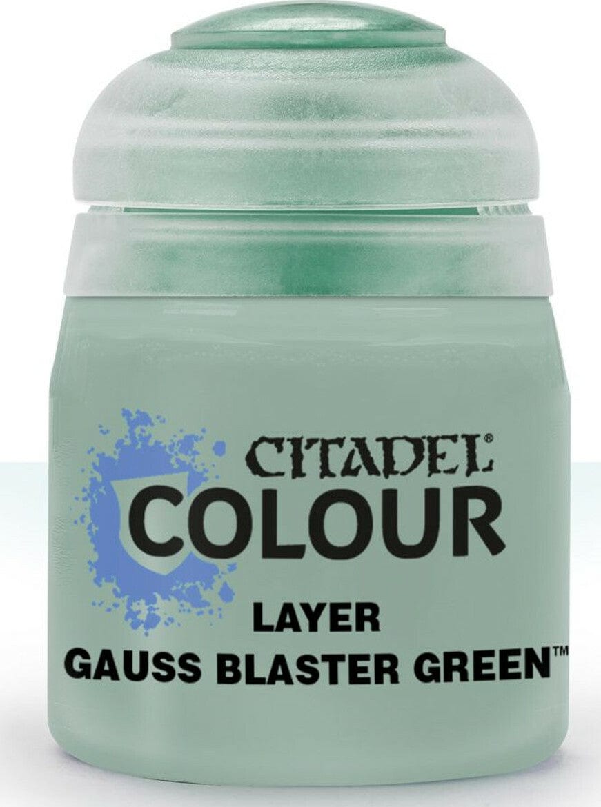 Layer: Gauss Blaster Green 12mL - Saltire Games
