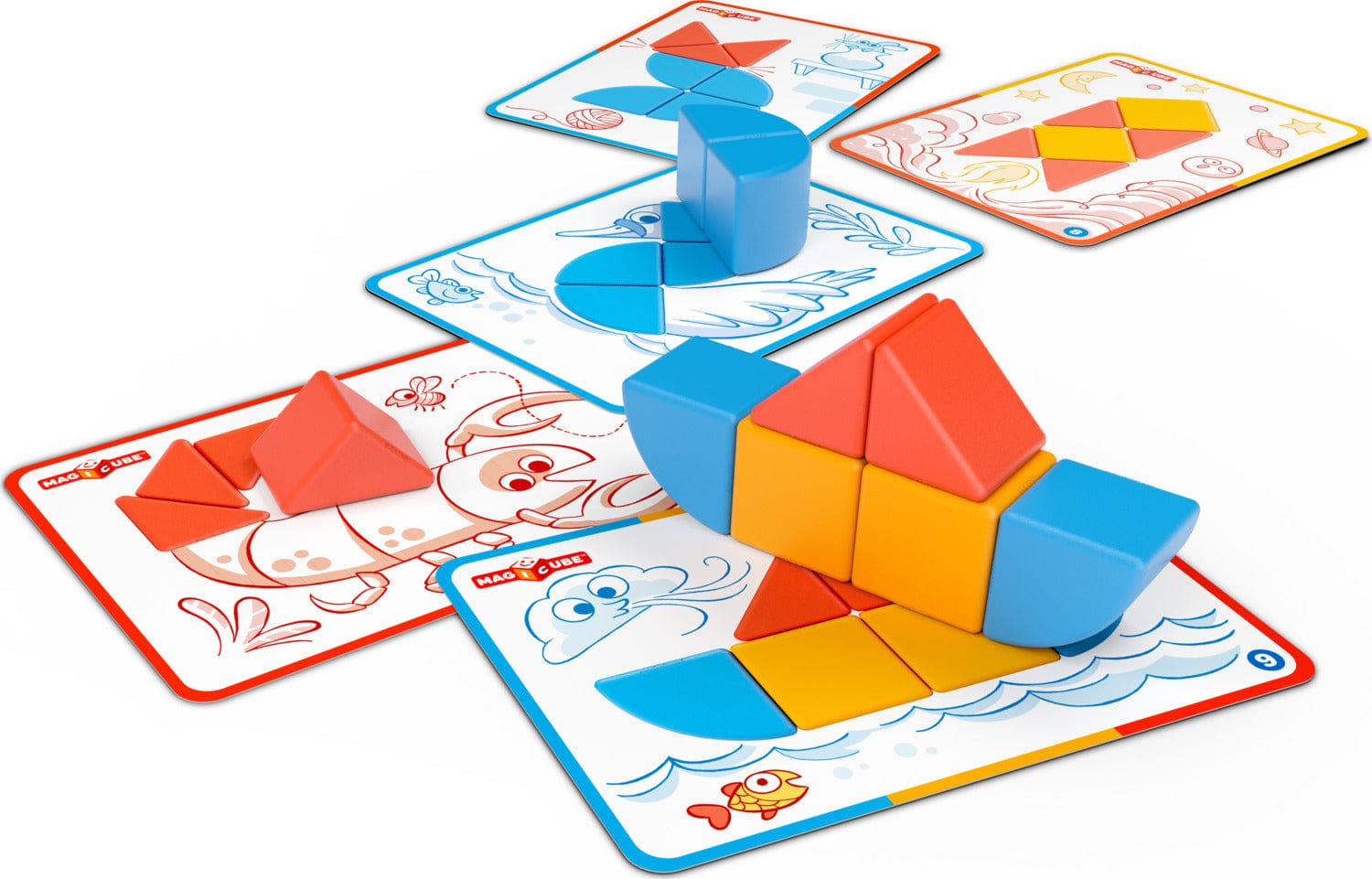 Magicube Blocks & Cards 16 pcs - Saltire Games