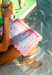 Board Game Accessories Girl Tribe Co One Card Holder Pink Splash-Proof Mahjong Card Holder