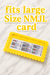 Board Game Accessories Girl Tribe Co One Card Holder Yellow Splash-Proof Mahjong Card Holder