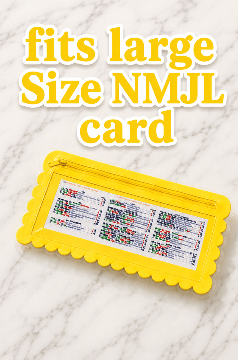 Board Game Accessories Girl Tribe Co One Card Holder Yellow Splash-Proof Mahjong Card Holder
