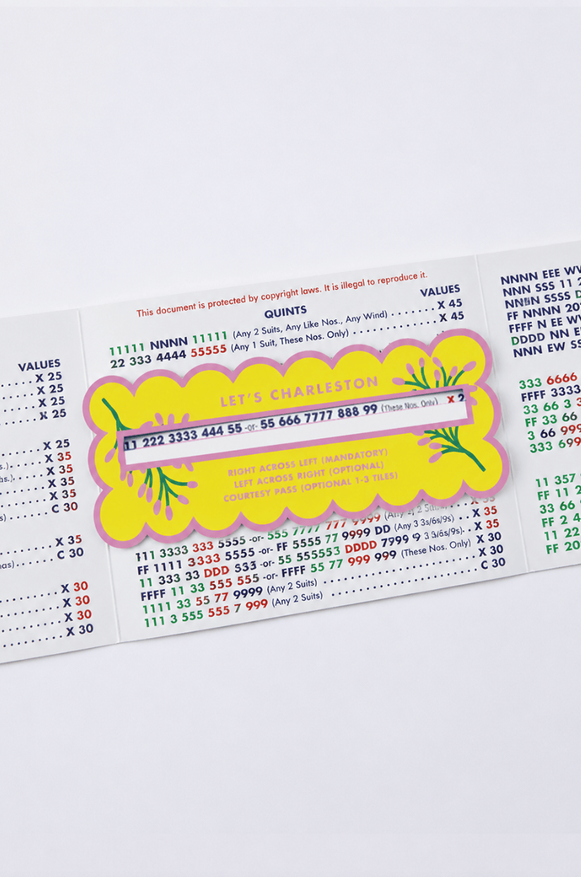 Board Game Accessories Girl Tribe Co One Line Finder Yellow Mahjong Line Finder Tool