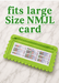 Board Games - Card Games Girl Tribe Co One Card Holder Green Splash-Proof Mahjong Card Holder