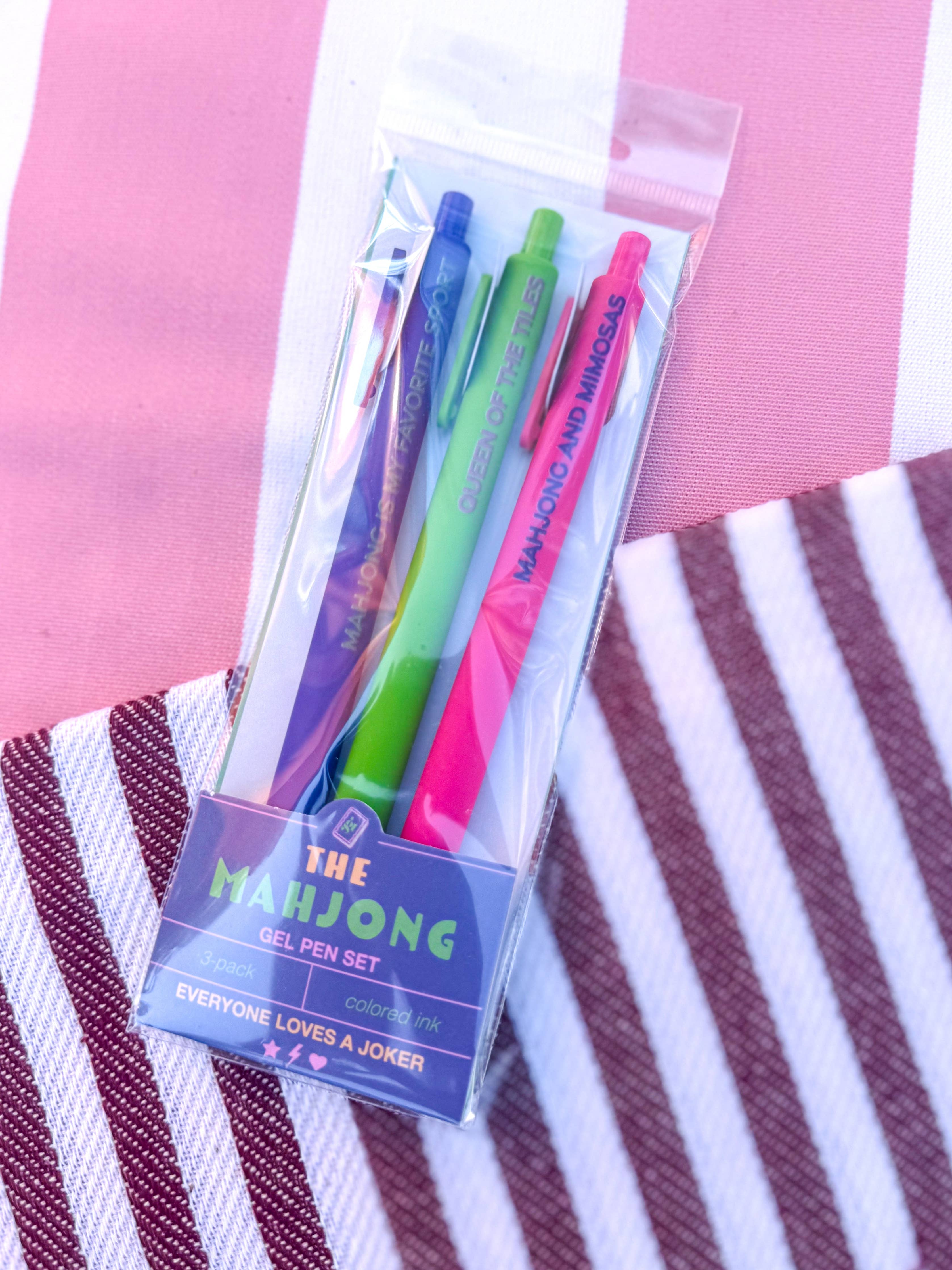 Novelty - Pen Girl Tribe Co Mahjong Pen Set