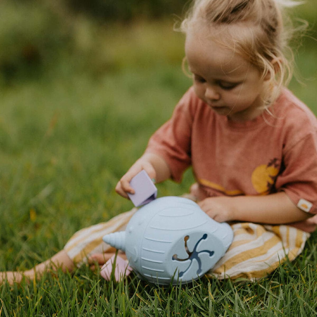 Narwhal Shape Sorter - Saltire Games