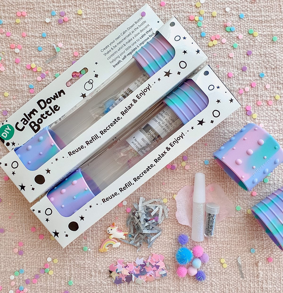 DIY Calm Down Bottle - Saltire Games