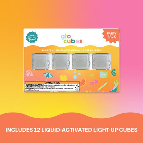Glo Cubes Multicolored 12 Pack - Saltire Games