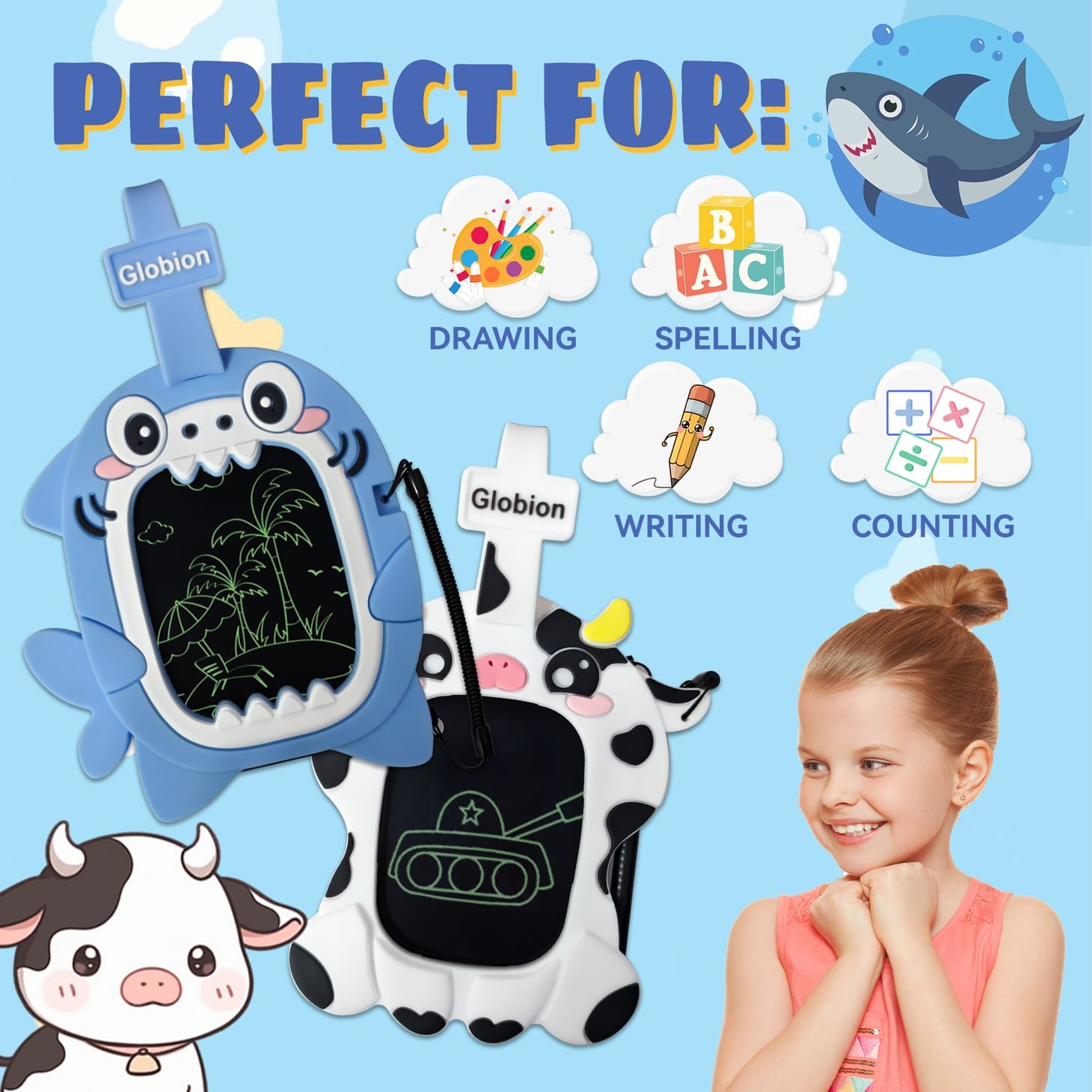 Toys - Arts & Crafts - Supplies Globion Kids Doodle Pad