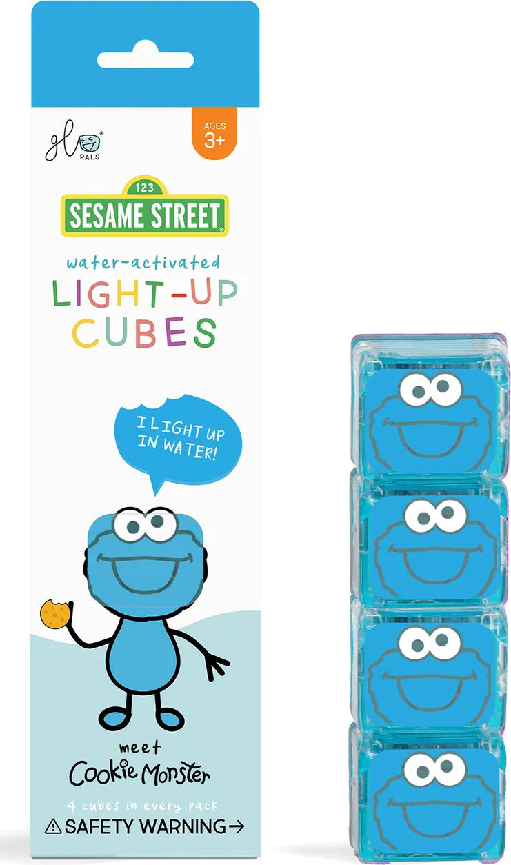 Cookie Monster - Sesame Street Light-Up Cubes - Saltire Games