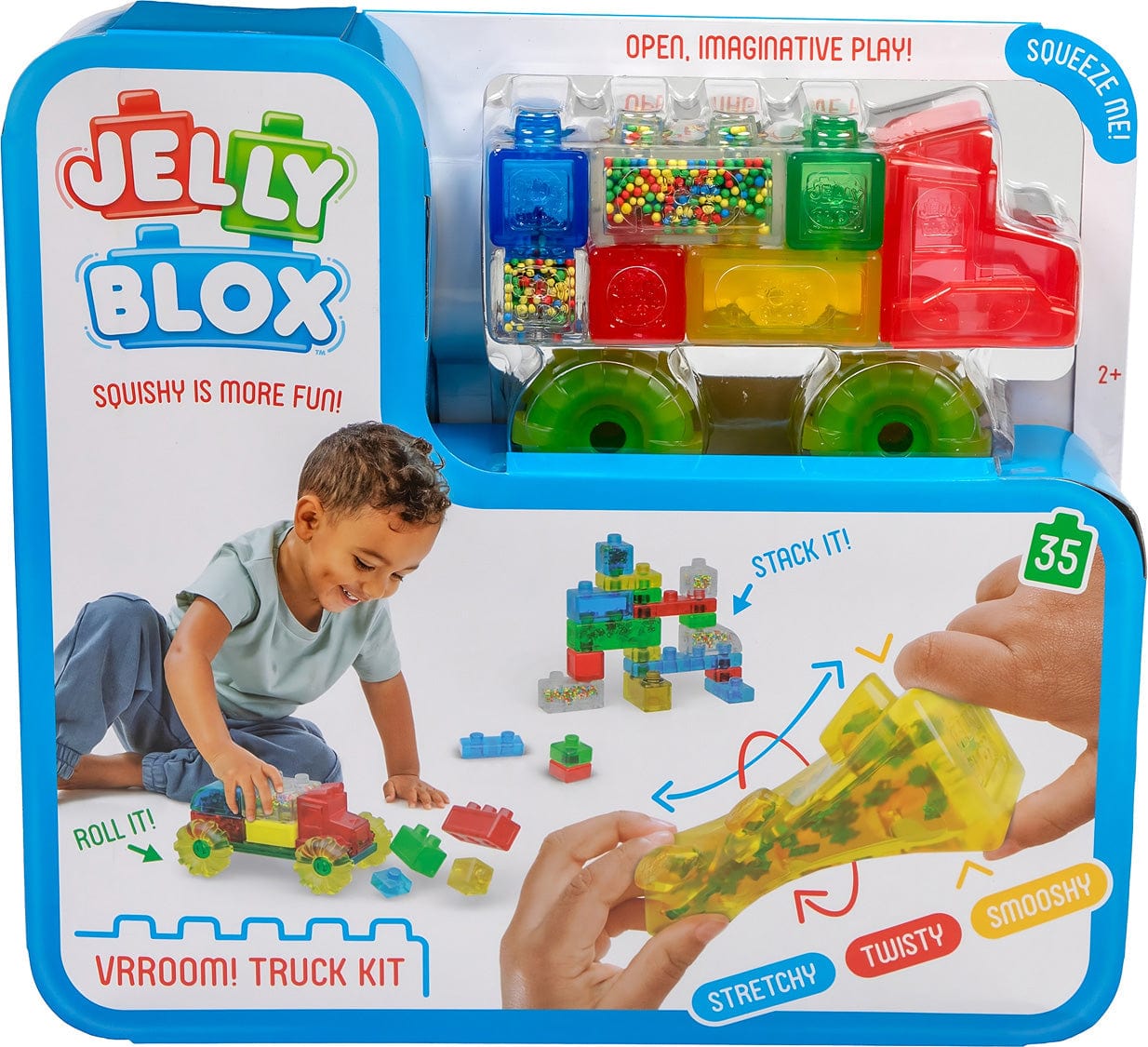 Jelly Blox Vrrrooom Truck Set - Saltire Games