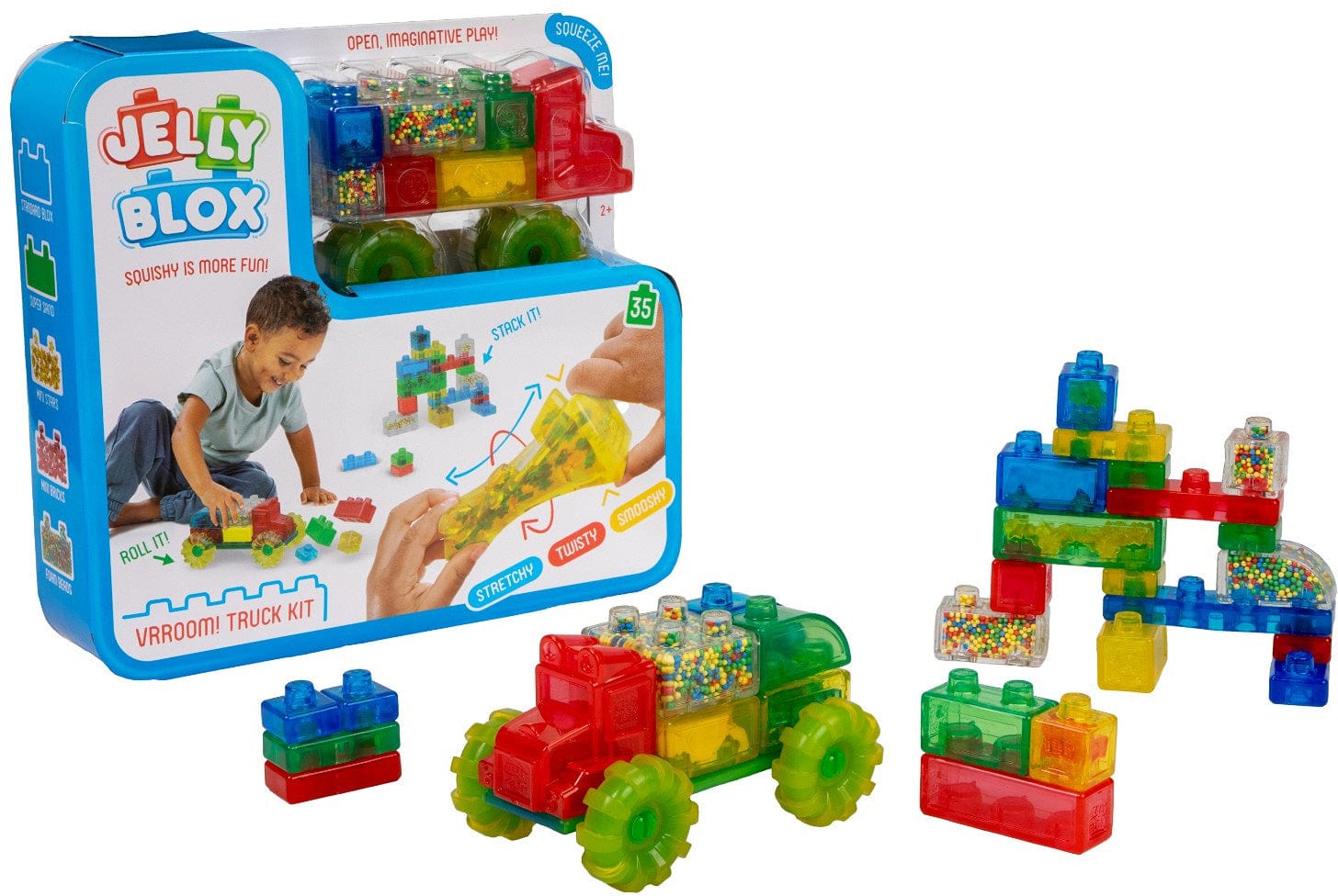 Jelly Blox Vrrrooom Truck Set - Saltire Games