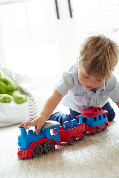 Green Toys Train - Blue - Saltire Games