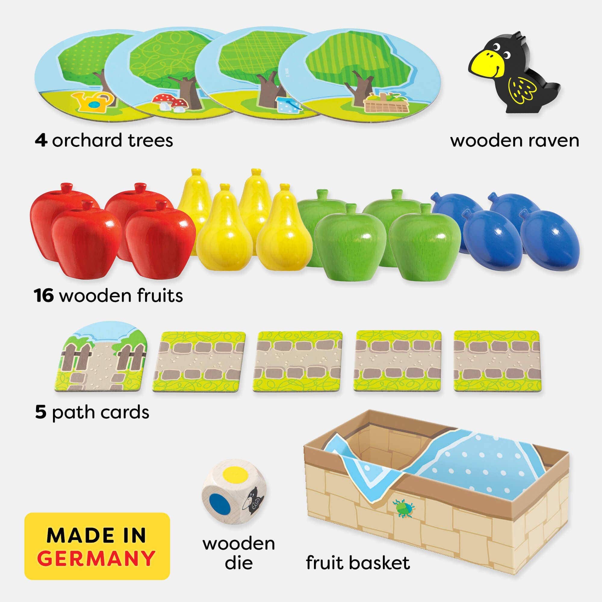 Board Game HABA USA My Very First Games - First Orchard