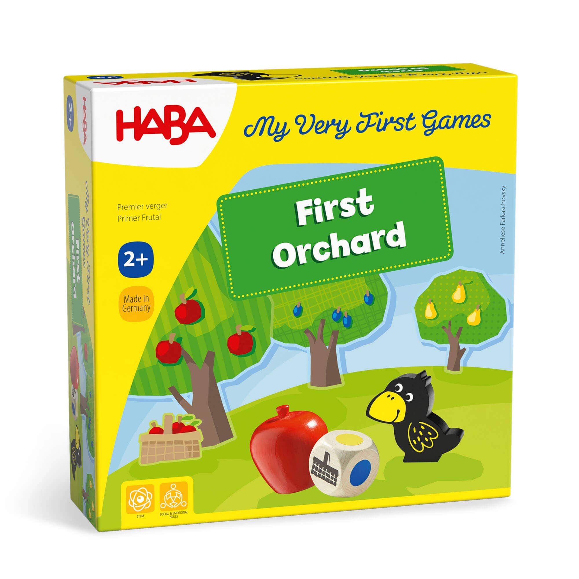Board Game HABA USA My Very First Games - First Orchard