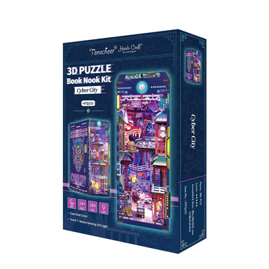 DIY Bookend Puzzle: Cyber City - Saltire Games