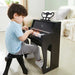 Learn with Lights Black Piano  w/ Stool - Saltire Games