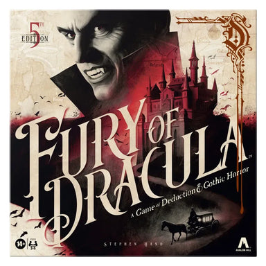 Board Games Hasbro Fury of Dracula: 5th Edition