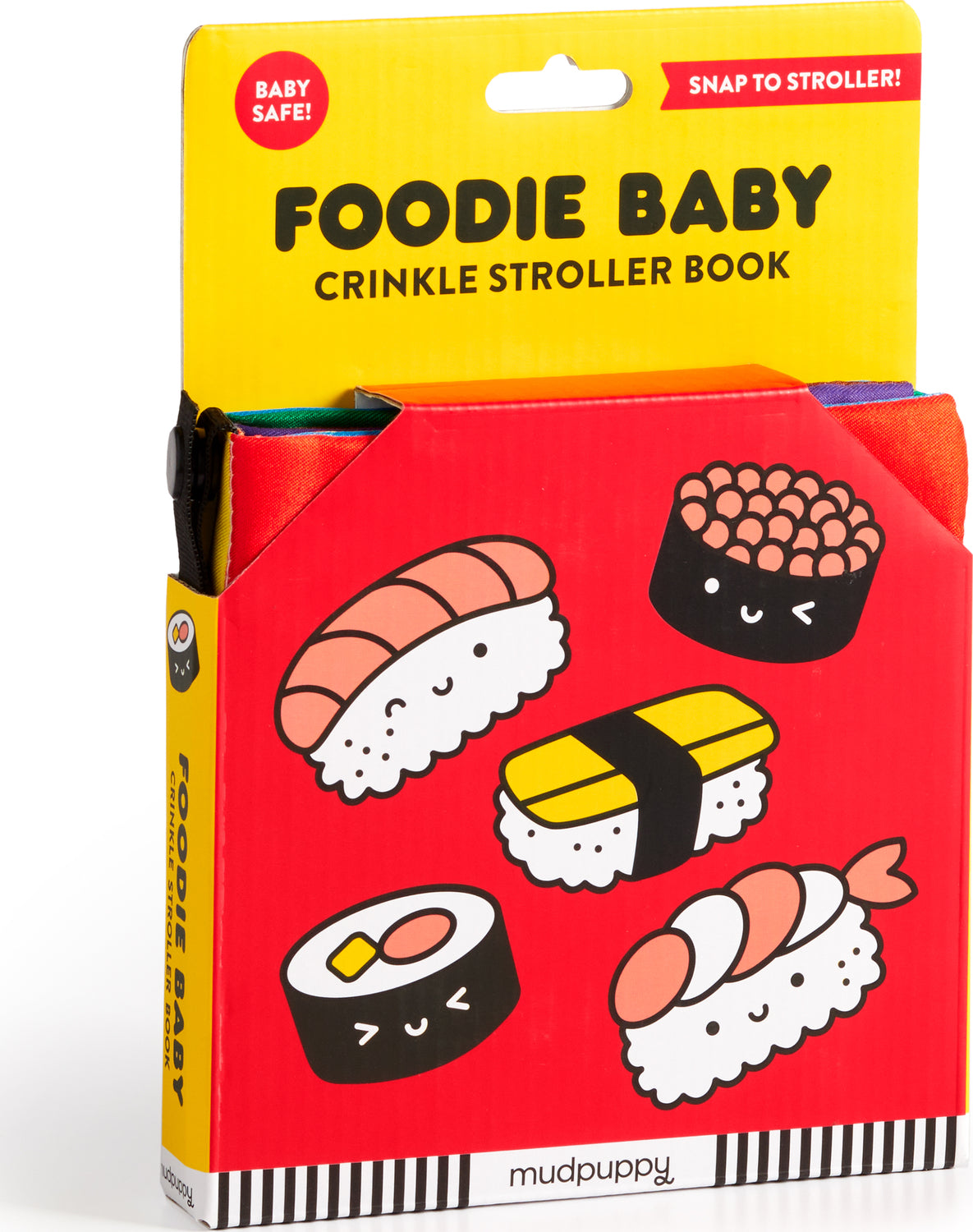 Foodie Baby – Delicious Crinkle Fabric Stroller Book - Saltire Games