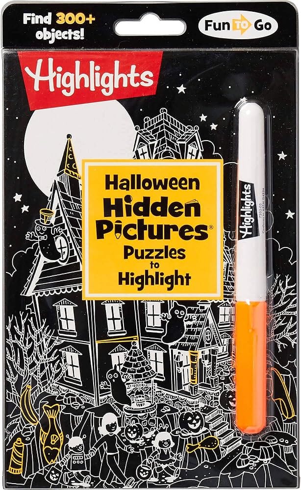 Halloween Hidden Pictures Puzzles to Highlight - Saltire Games