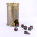 Dice - Accessories - Towers Hymgho Pocket Citadel Mini Dice Tower - Gold w/Black