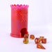 Pocket Citadel Mini Dice Tower - Purple w/Red - Saltire Games