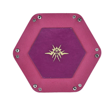 Table Armor Dice Tray With Fine Arts-Dnd Class Warlock - Saltire Games