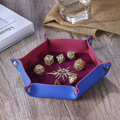 Table Armor Dice Tray With Fine Arts-Dnd Class Warlock - Saltire Games
