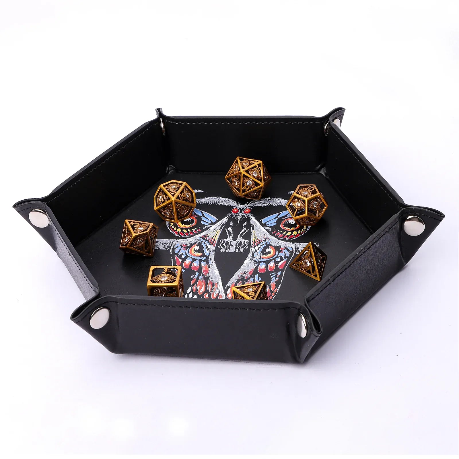 Dice - Accessories - Trays Hymgho Table Armor Dice Tray with Fine Arts - Mothman