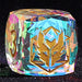 Dice - Gemstone Hymgho Dragon's Hoard Luster Cut Dice Set - Prismatic Crystal
