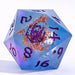 Captured Magic Sharp Edge Resin Dice Set- Enchanted Evening - Saltire Games
