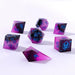 Captured Magic Sharp Edge Resin Dice Set-Interstellar Magic - Saltire Games