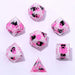 Captured Magic Sharp Edge Resin Dice Set - Scaredy Cat - Saltire Games