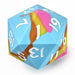 55MM Chonk Rubber Silicon D20 - Radiant Whispers - Saltire Games